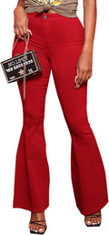 Bell Bottom Jeans for Women Skinny Flared High Waisted (Style 9NCC)