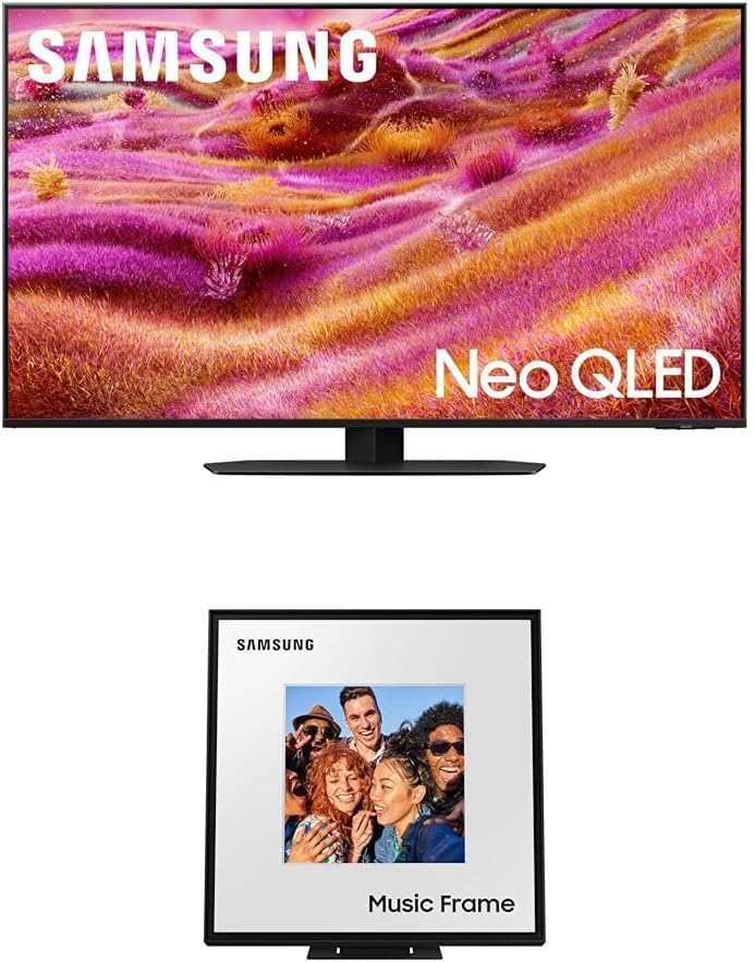 Samsung 55-Inch Neo QLED 4K Smart TV with Music Frame Included