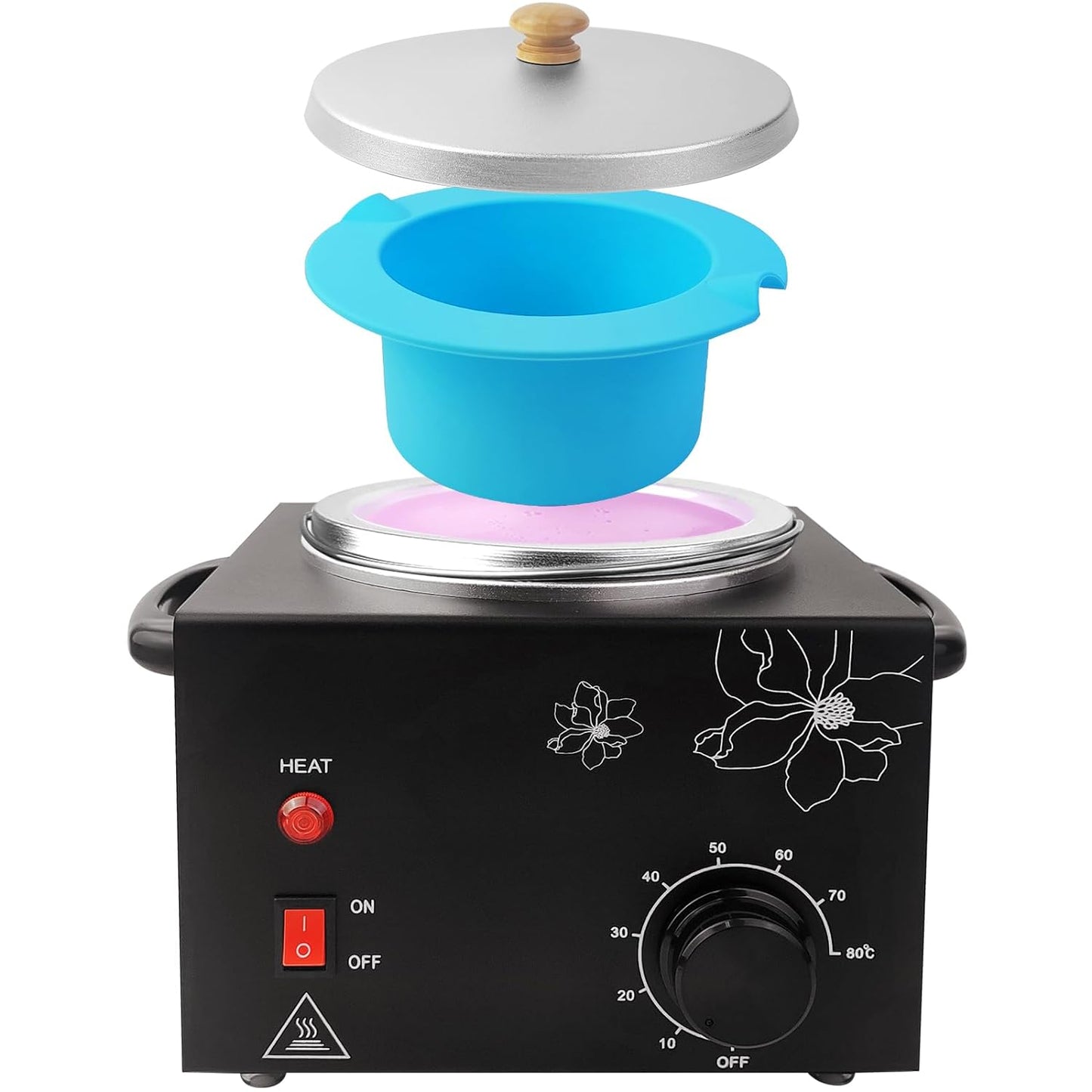 Portable Wax Warmer Machine for Painless Hair Removal at Home