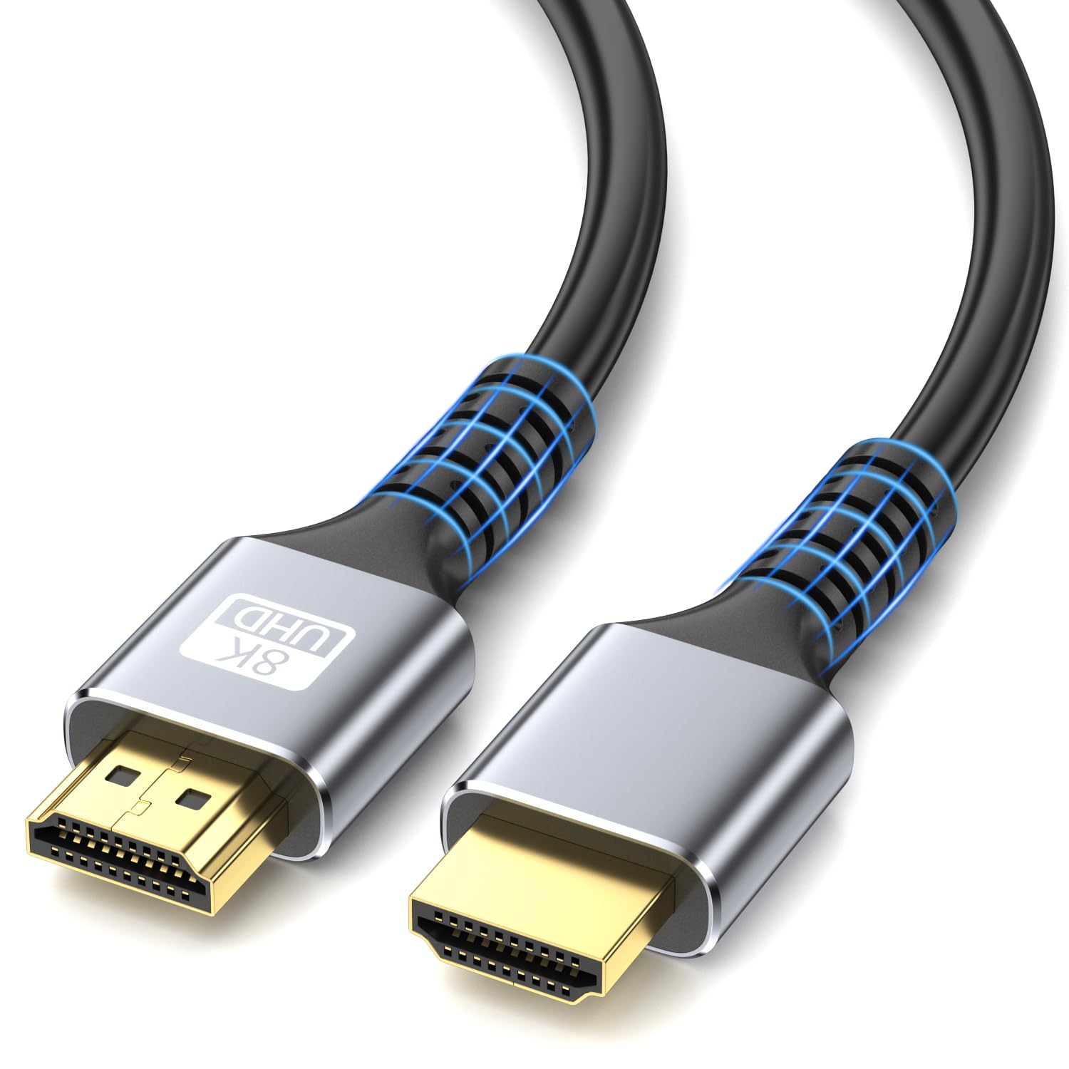 8K HDMI Cable - Ultra High Speed Gold Plated 48Gbps