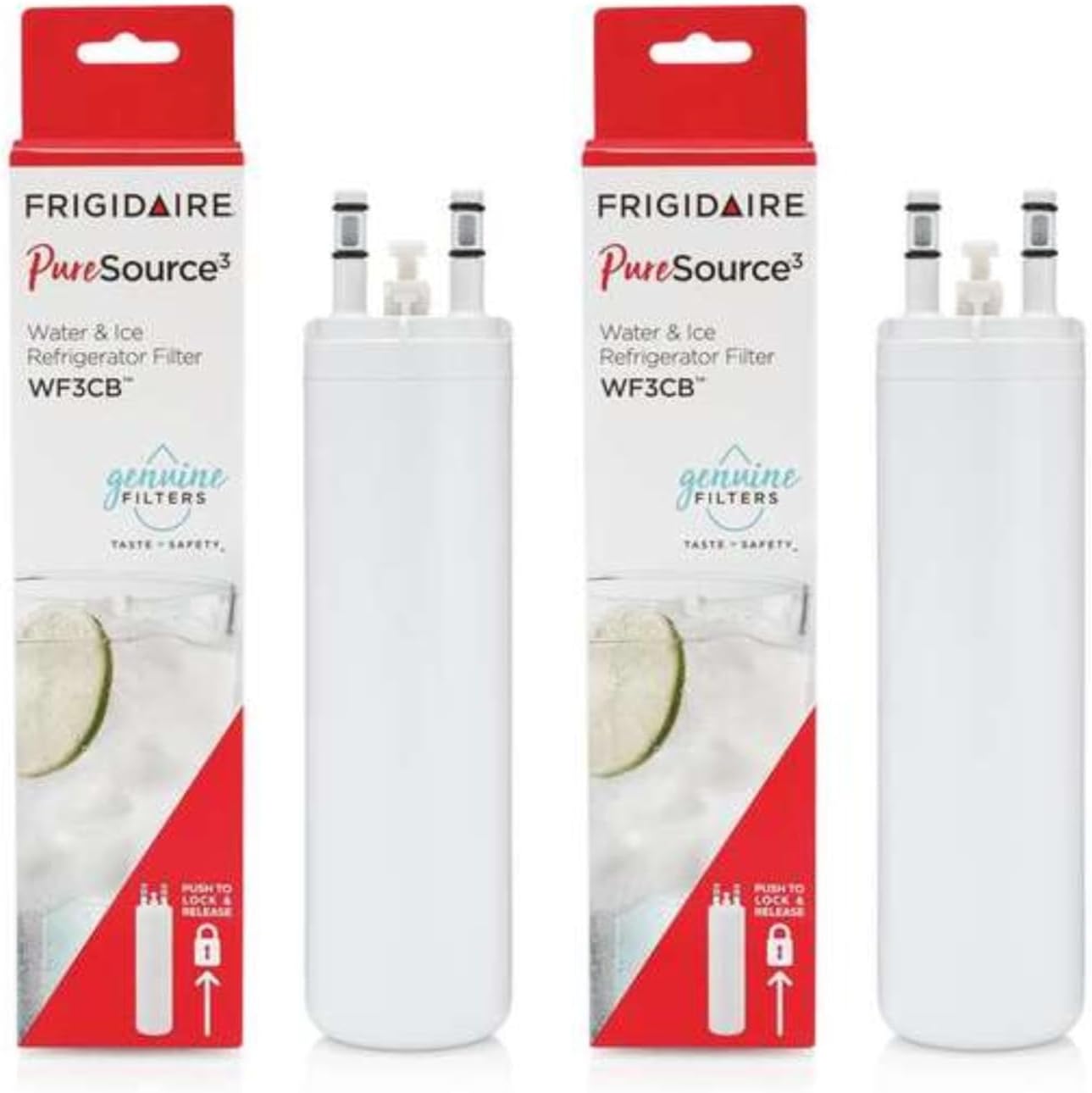 Frigidaire WF3CB Puresource3 Water Filter Replacement Set of 2