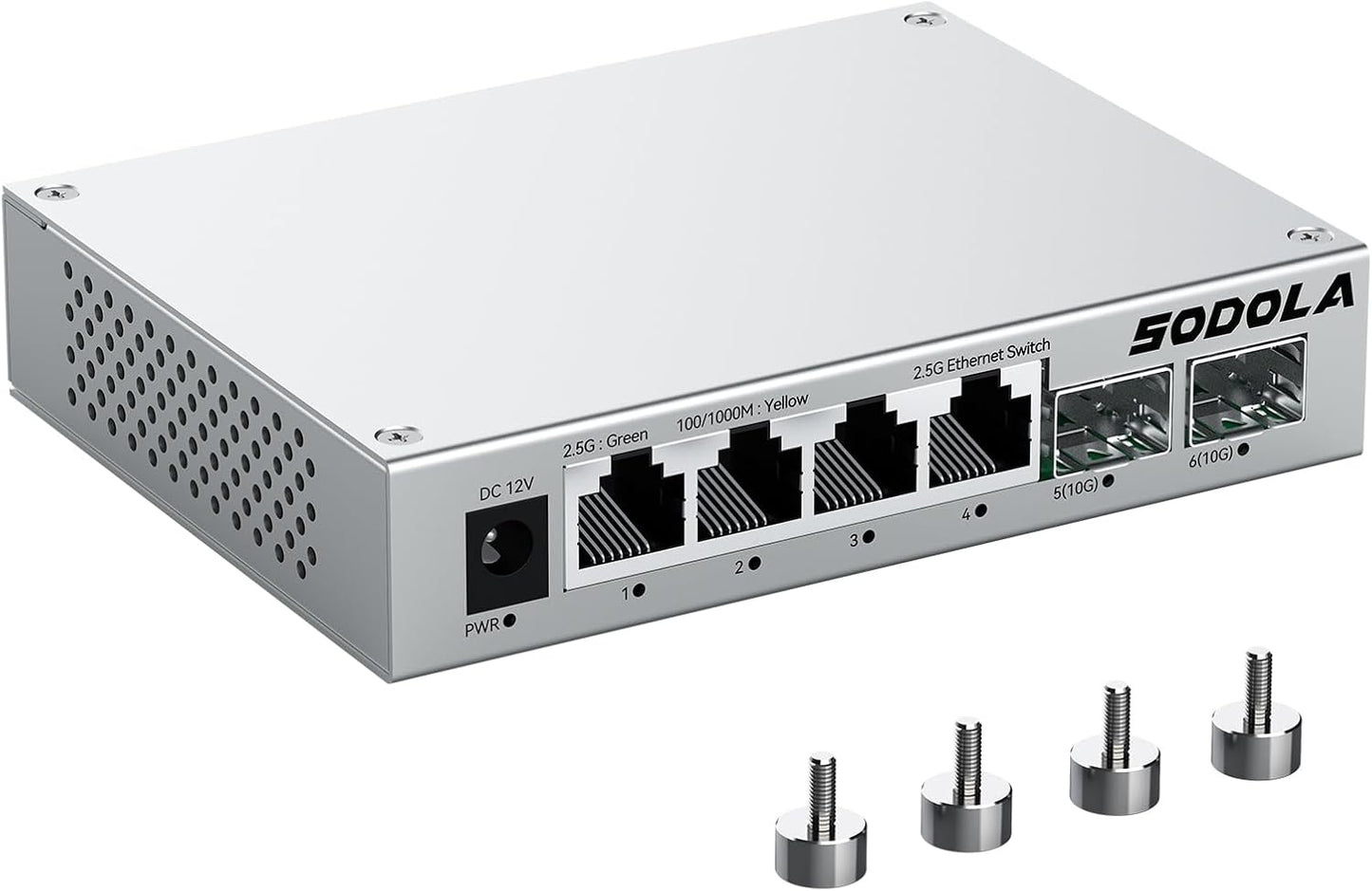 2.5Gb Switch with 4 x 2.5G Ports for High-Speed Connectivity