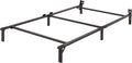 Metal Twin Size Bed Frame for Box Spring and Mattress - Tool-Free