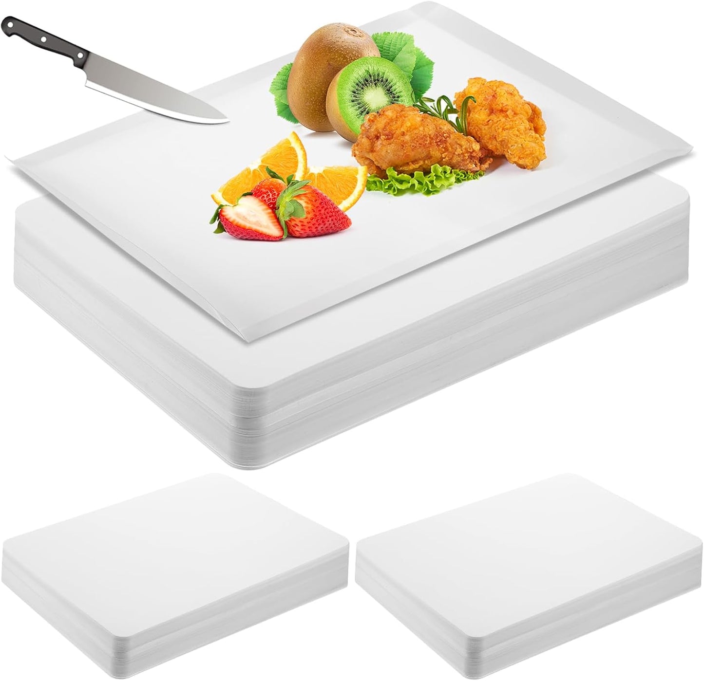 Hushee 120 Count Disposable Cutting Board Sheets for Kitchen