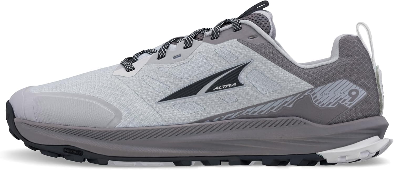 Altra Mens Lone Peak 9: Breathable Mesh Trail Running Shoes