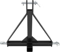 3 Point 2ft Receiver Trailer Hitch Category 1 Tractor Mover Drawbar