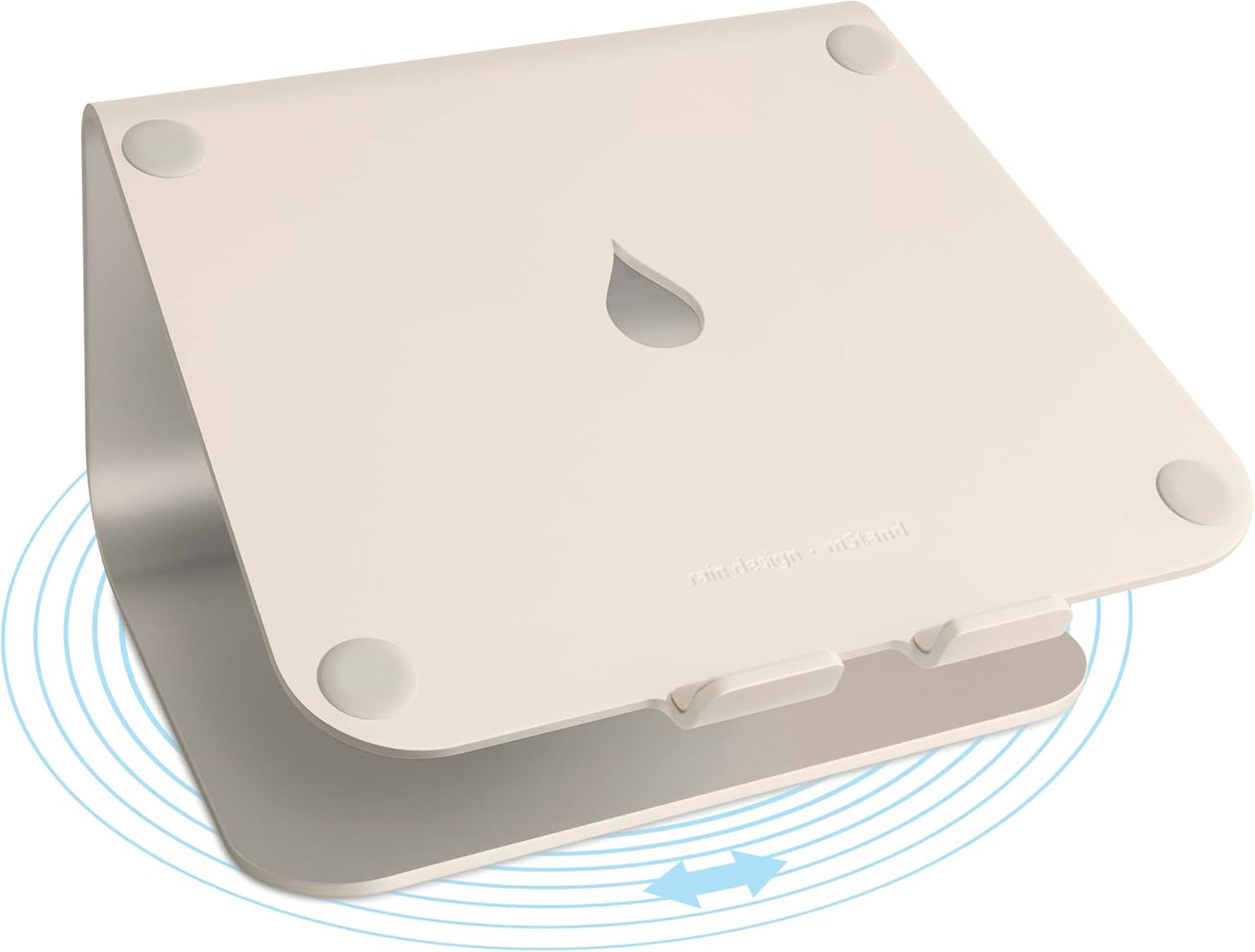 Rain Design mStand360 Laptop Stand with Swivel Base for Comfort
