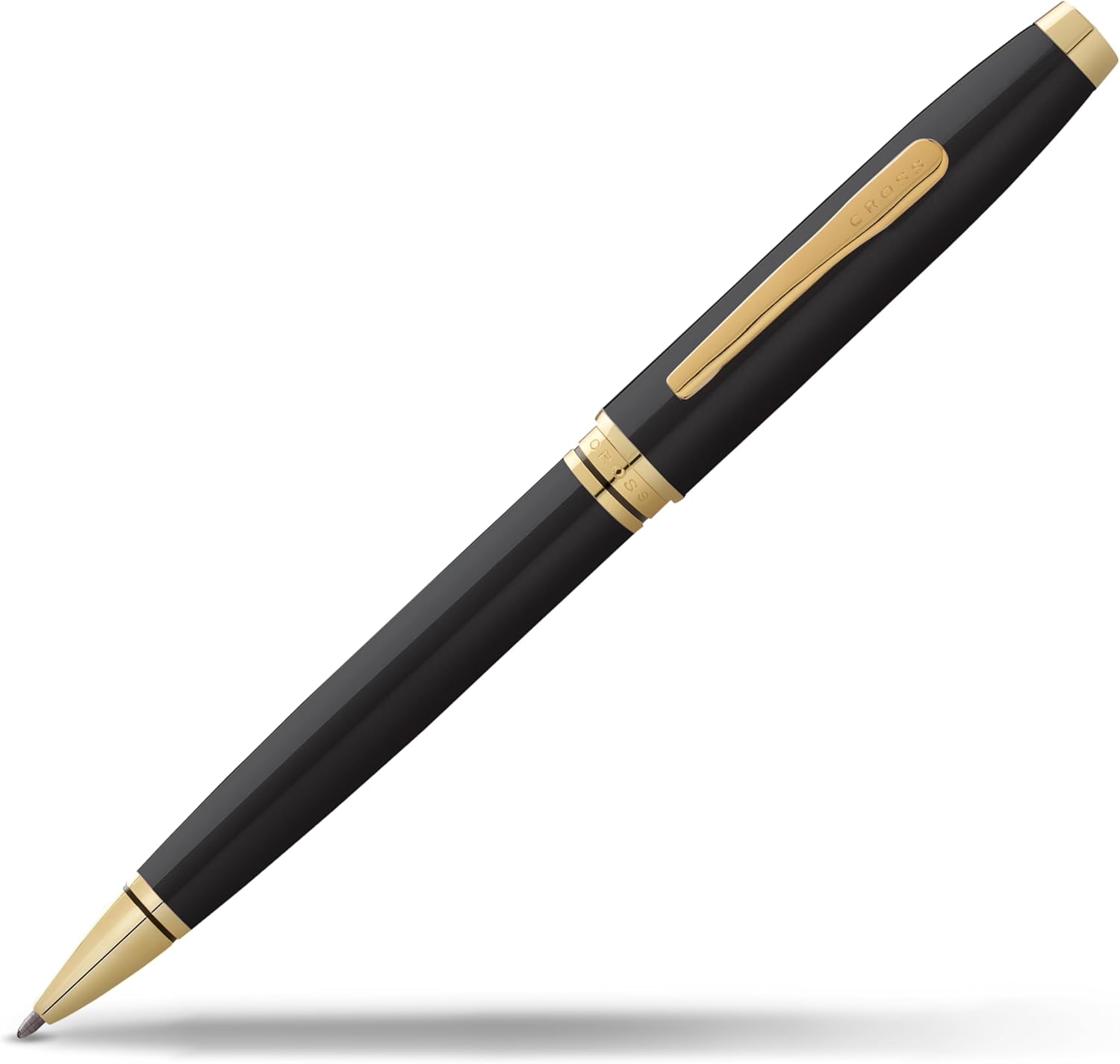 Cross Coventry Black Lacquer Ballpoint Pen - Elegant Design