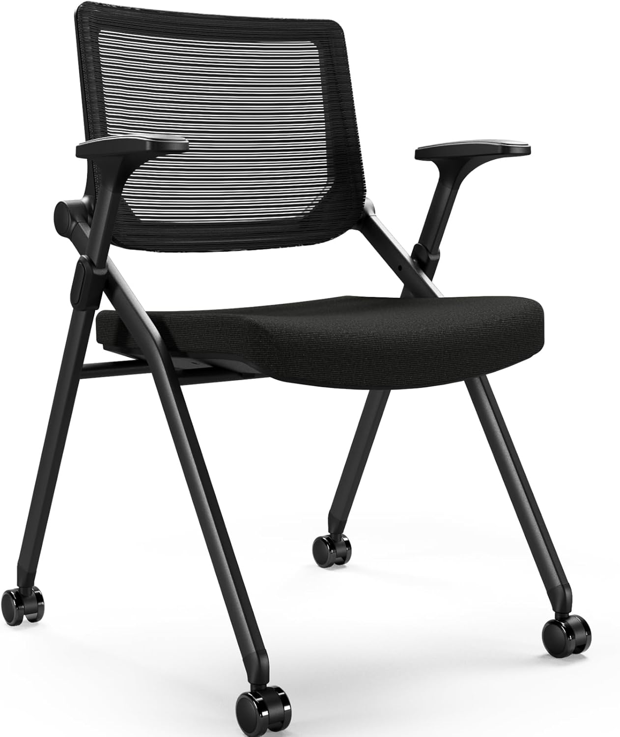 FYLICA Stackable Office Chair - Ergonomic Mesh Back