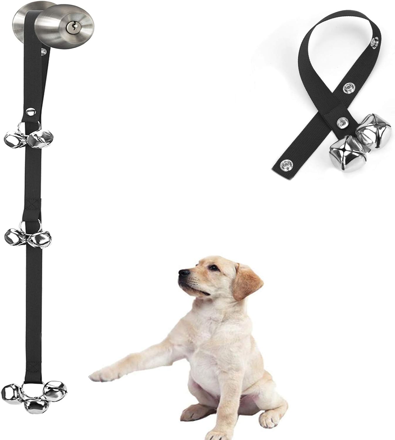 Premium Luckyiren Dog Bells - Easy Potty Training!