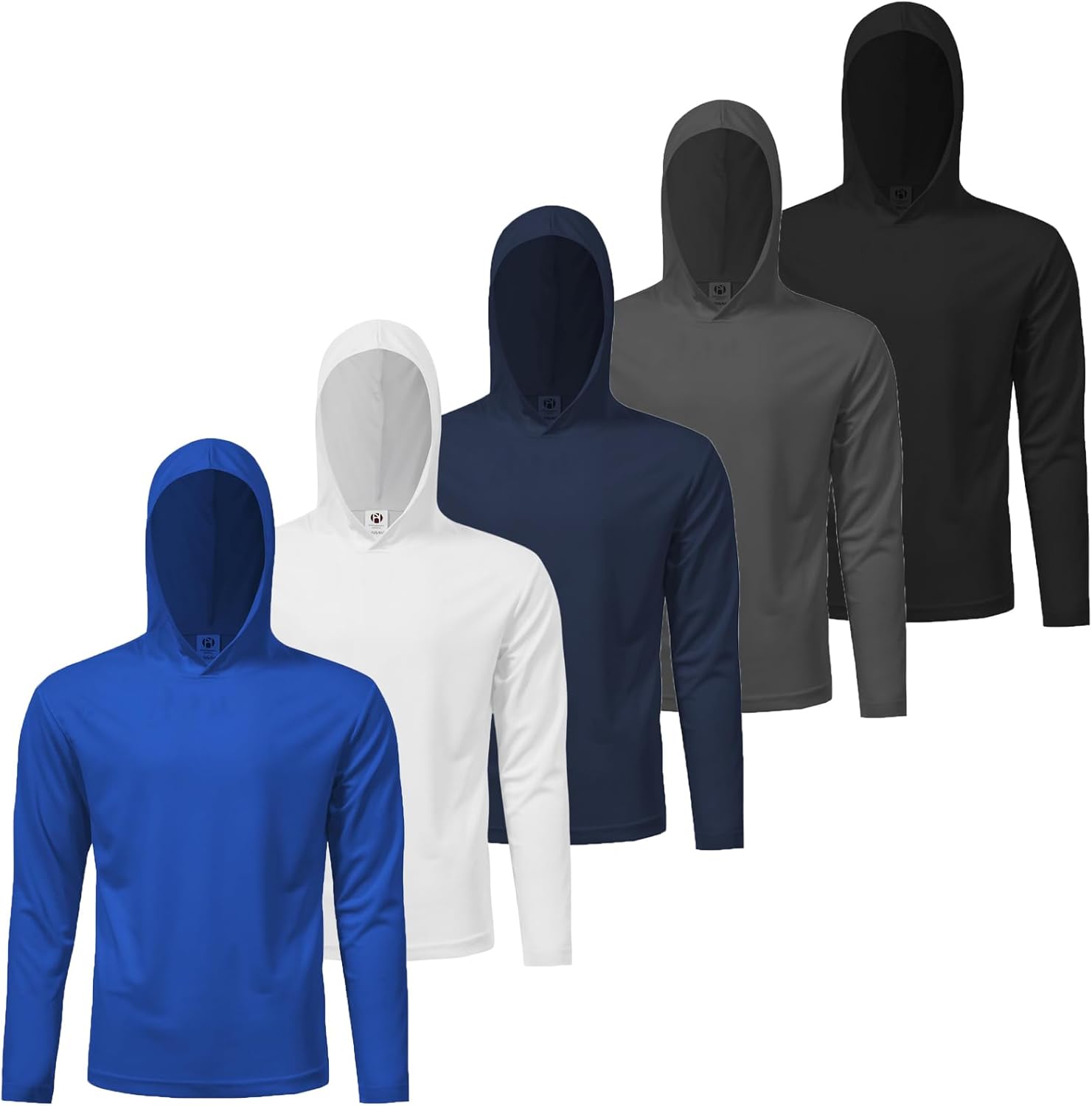 Mens Active Athletic Long Sleeve T-Shirts Set for All Occasions