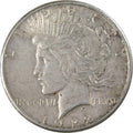 1922 S Peace Dollar VF Very Fine 90% Silver Coin Collectible