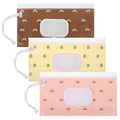 3Pcs Baby Wipes Dispenser Portable Refillable Wipes Case - Travel