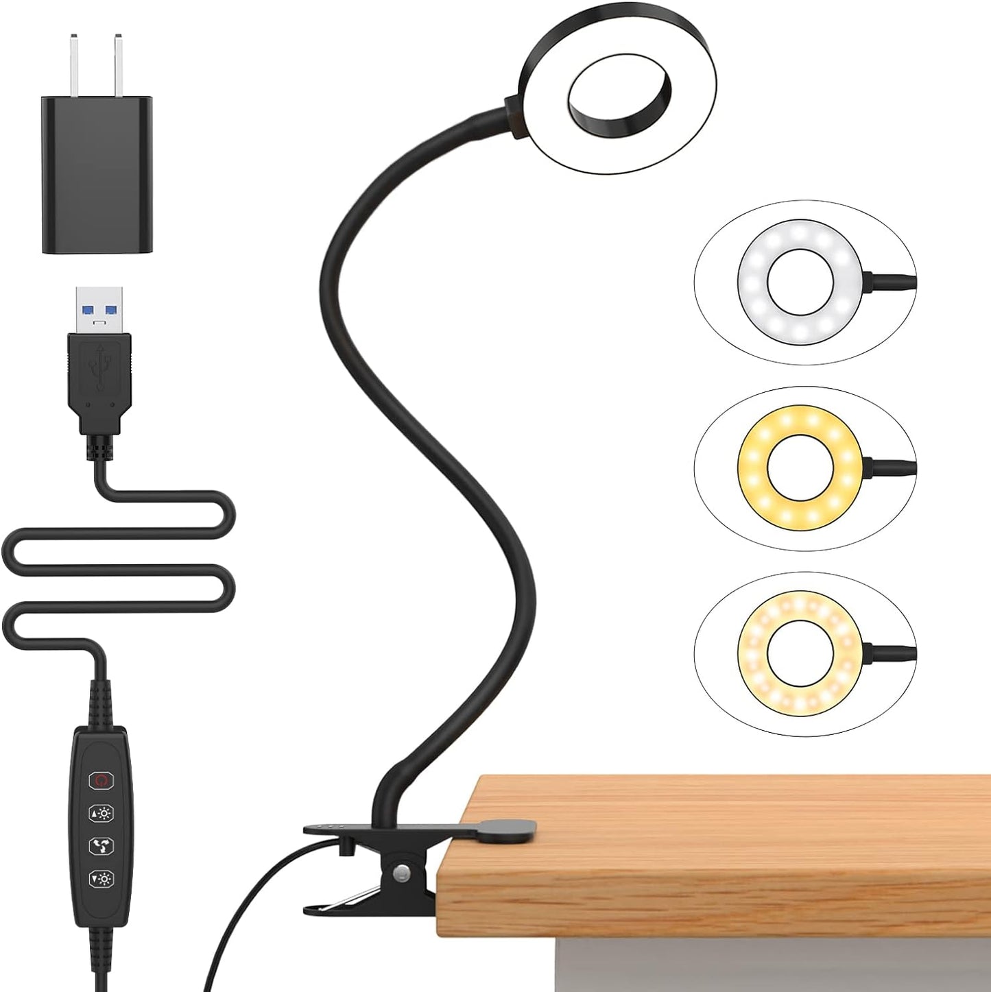iZELL Desk Lamp: Brighten Kids' Night Reading!