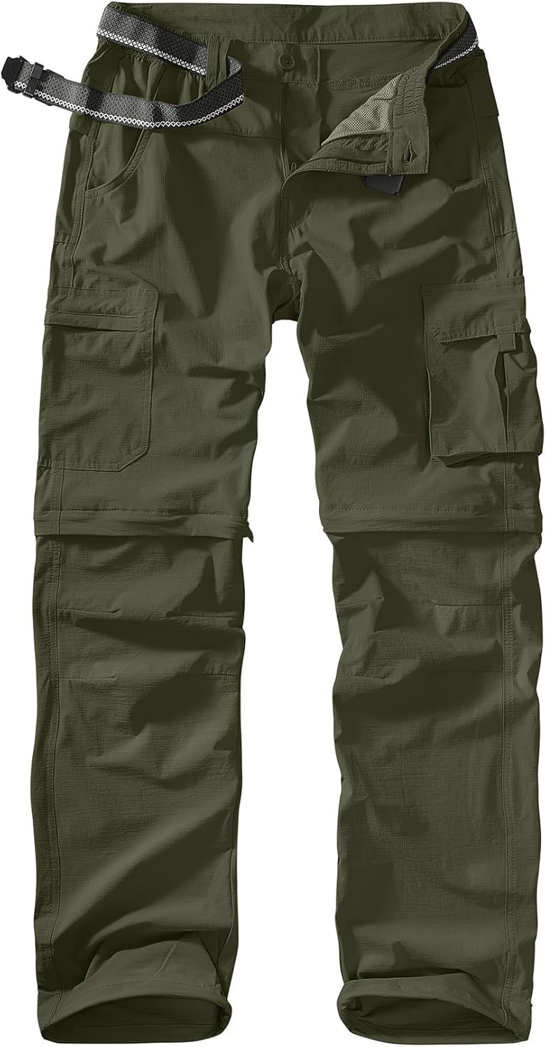 Convertible Quick Dry Hiking Pants by Linlon