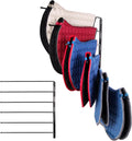 Saddle Pad Rack Horse Blanket Holder - 180 Degree Swing-Out Space