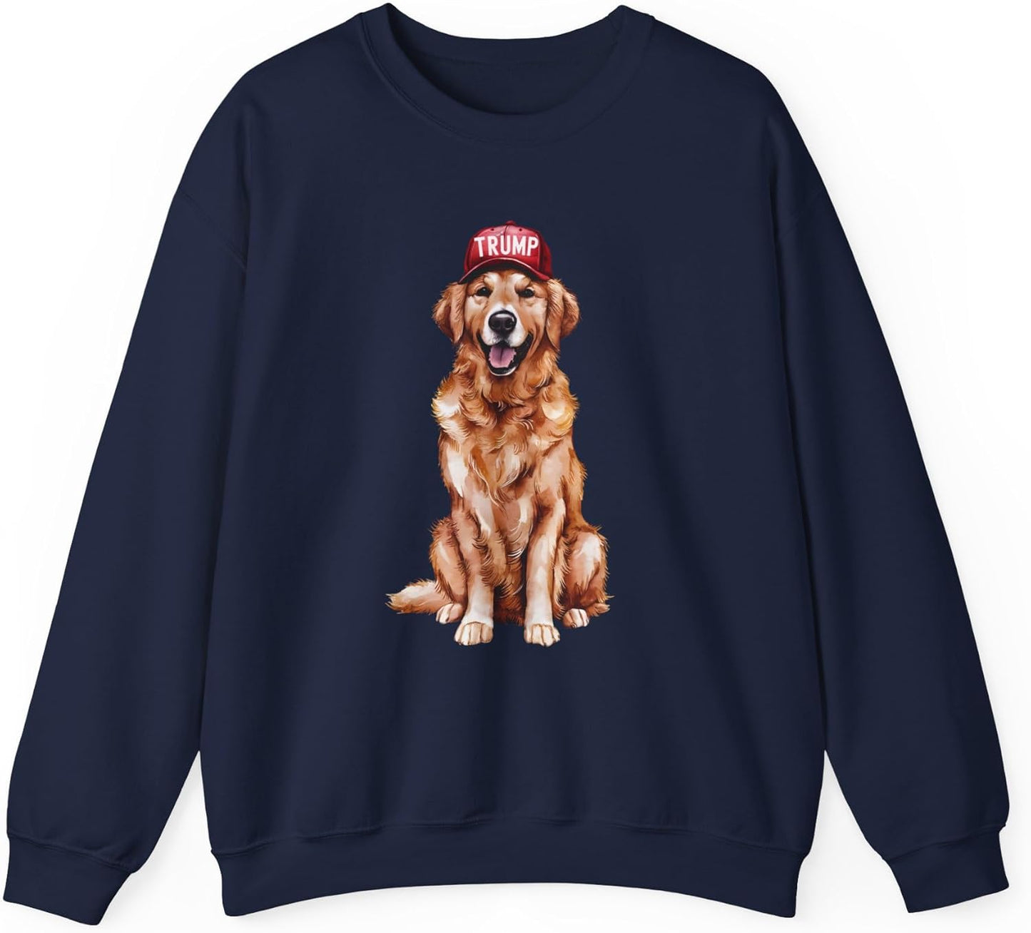 Patriotic Dog Trump Sweatshirt
