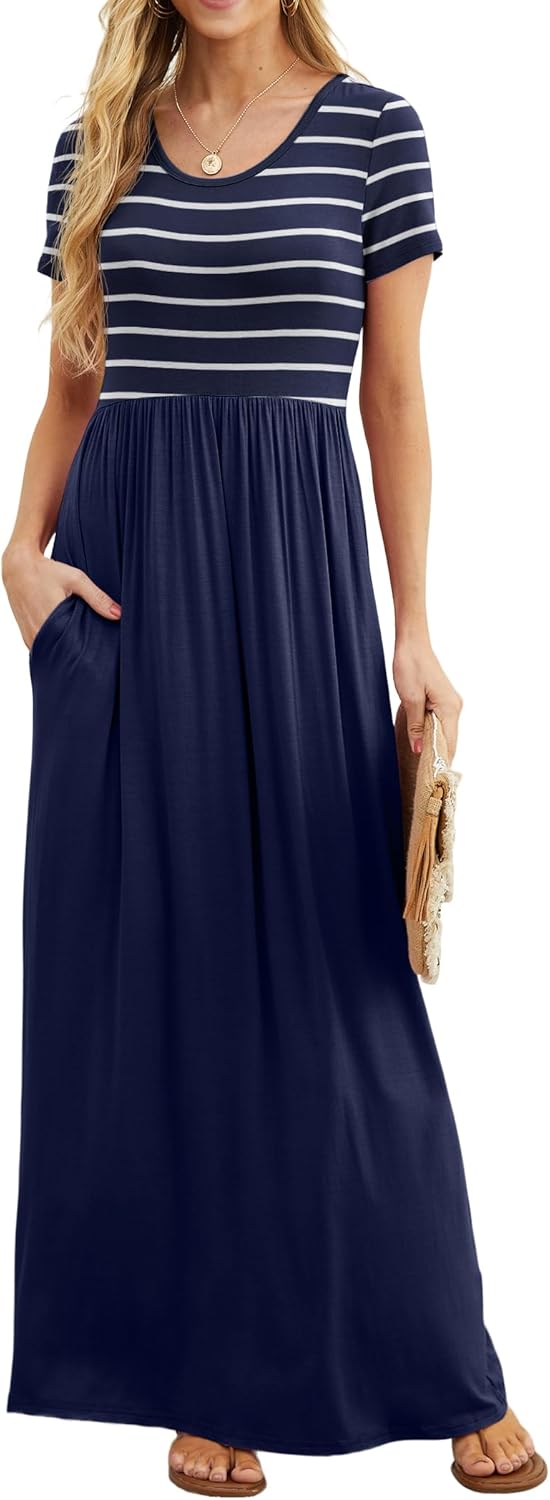 GRECERELLE Women Summer Maxi Dress with Pockets for Every Occasion