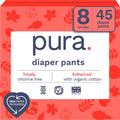 Pura Hypoallergenic Diaper Pants Size 8 (41+ lbs) - Overnight