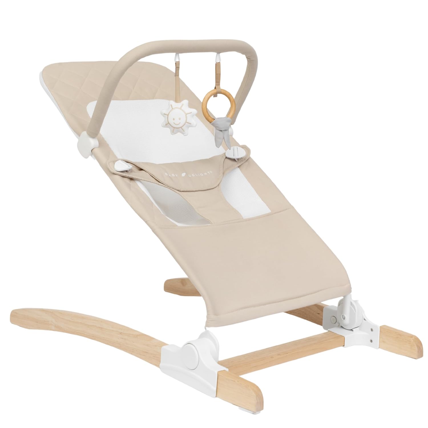 Organic Cotton Baby Bouncer | GOTS Certified | Baby Delight
