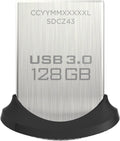 SanDisk Ultra Fit 128GB USB 3.0 Flash Drive - High-Speed Portable