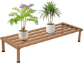 Metal Plant Stand Rust-proof Aluminum Display Rack - 31.5in Low Leg