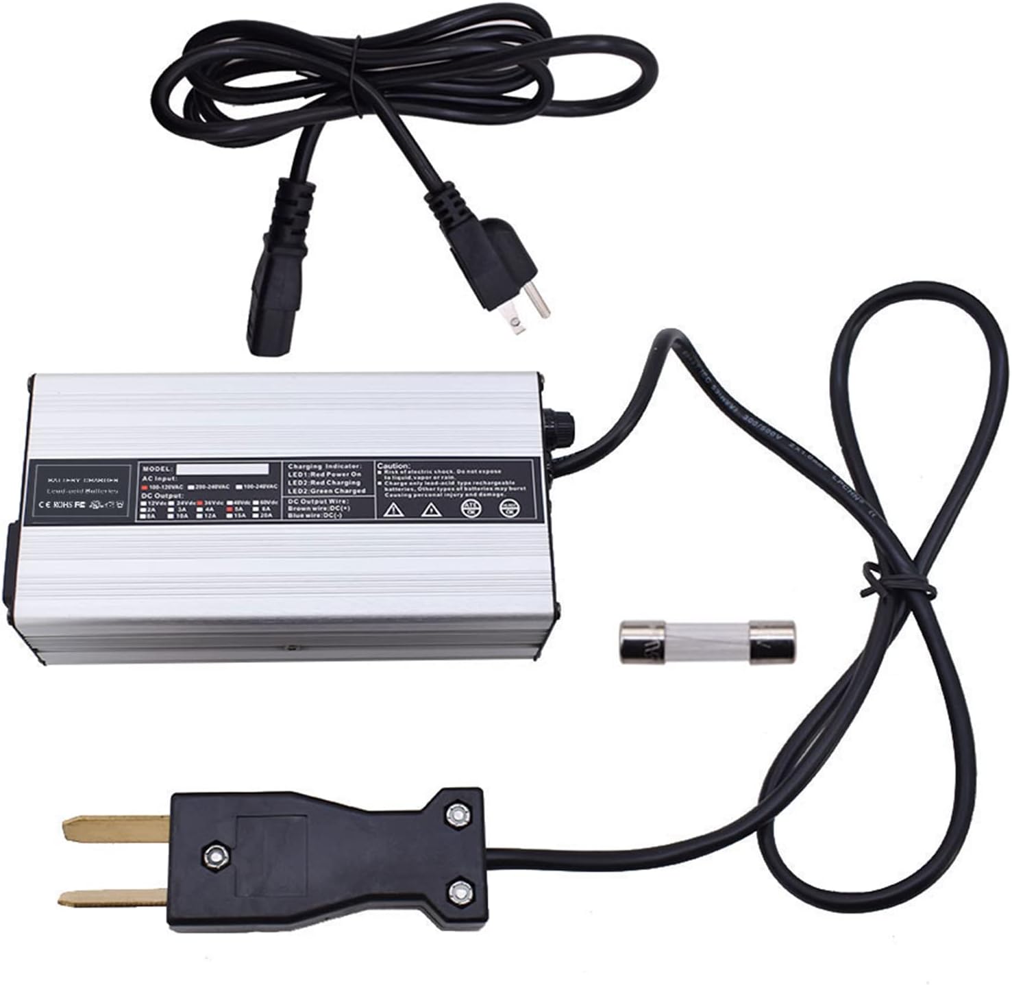 Efficient 36V 5A Golf Cart Charger by ANTUKO
