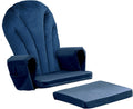 Glider Rocker Replacement Cushions Set - Thick Velvet 5pc Pack