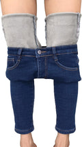 Fleece Lined Winter Jeans for Women - Warm, Slim Fit Jeggings