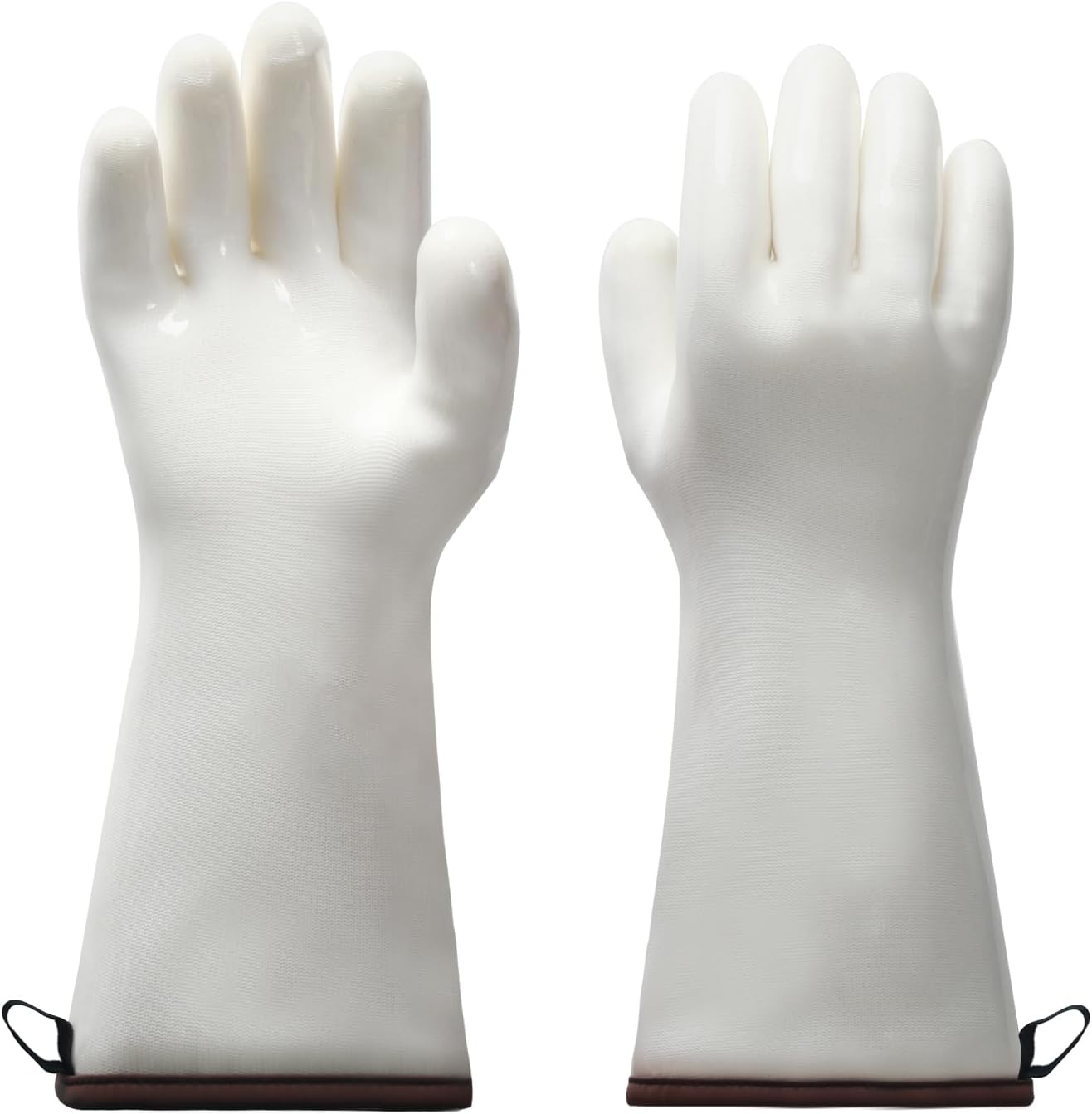 Heat-Resistant Silicone BBQ Gloves by GEEKHOM