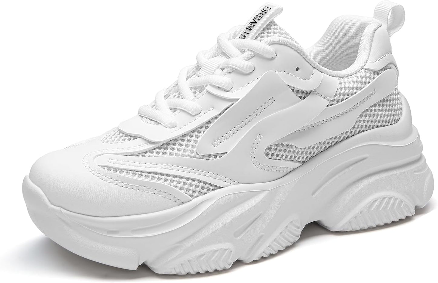 DREAM PAIRS Women's Platform Chunky Fashion Sneakers for Comfort