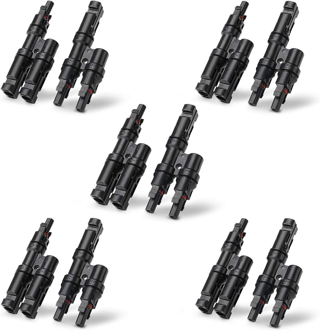 BougeRV Solar Branch Connectors for Easy Parallel Connection