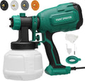 Paint Sprayer 700W HVLP Spray Gun with 4 Brass Nozzles - Smooth Finish
