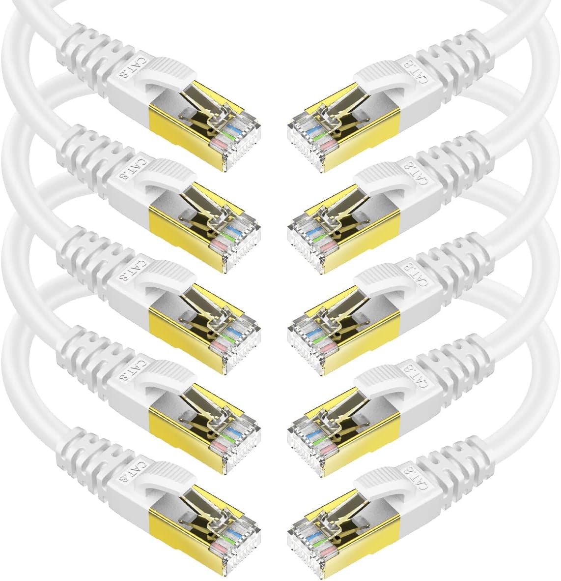 KASIMO CAT 8 Ethernet Cable for High Speed Internet Connection