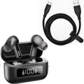 TOZO Hybrid Active Noise Cancelling Wireless Earbuds - Strong ANC, App