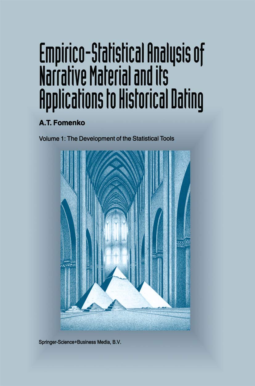 Empirico-Statistical Analysis of Narrative Material for Dating