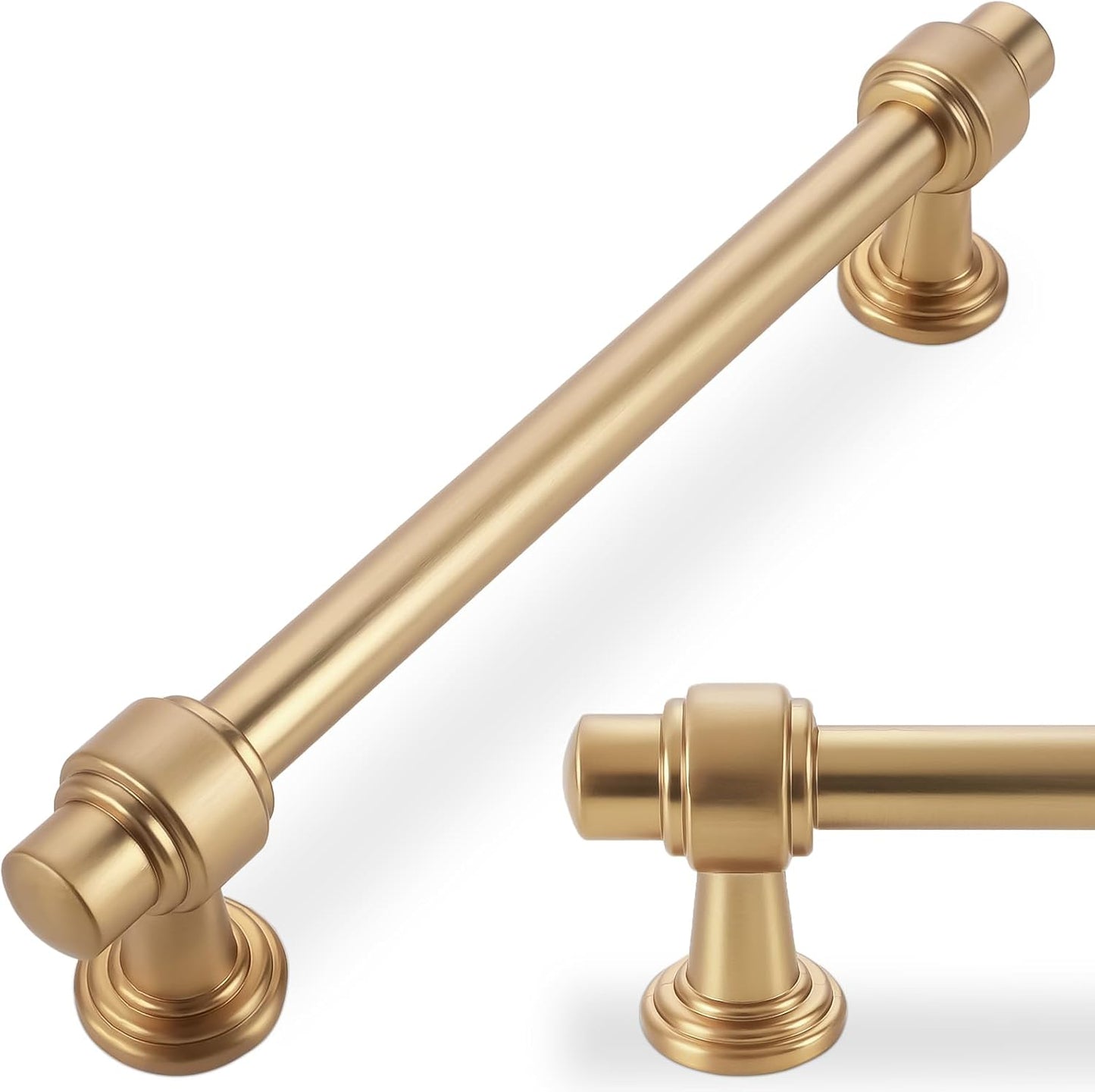 5 inch Champagne Bronze Kitchen Cabinet Handles for Modern Homes