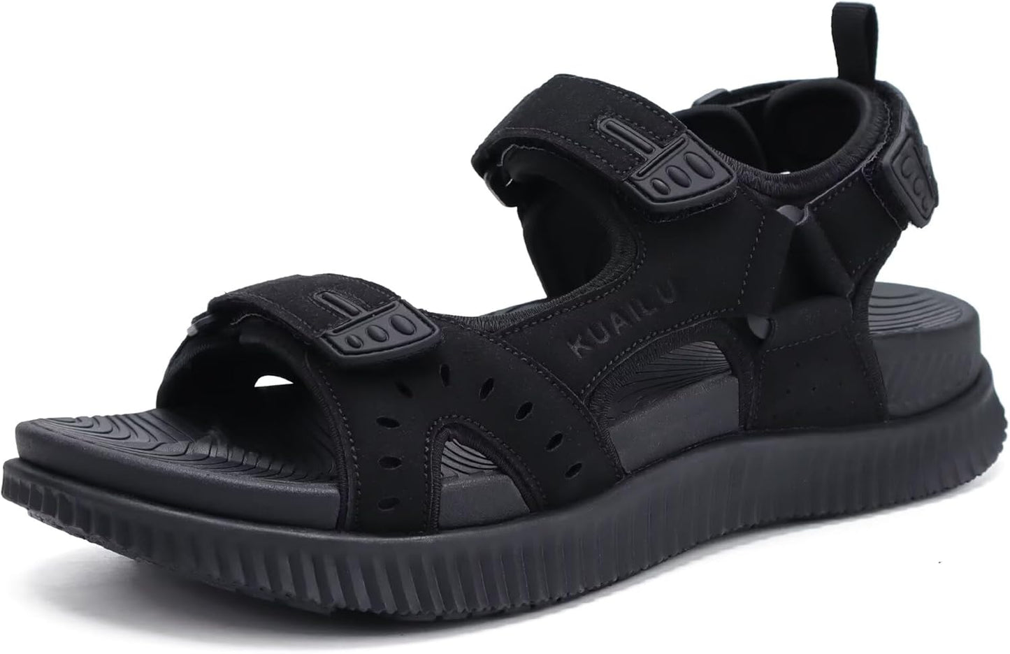 KuaiLu Mens Hiking Sandals With Arch Support For Summer Fun