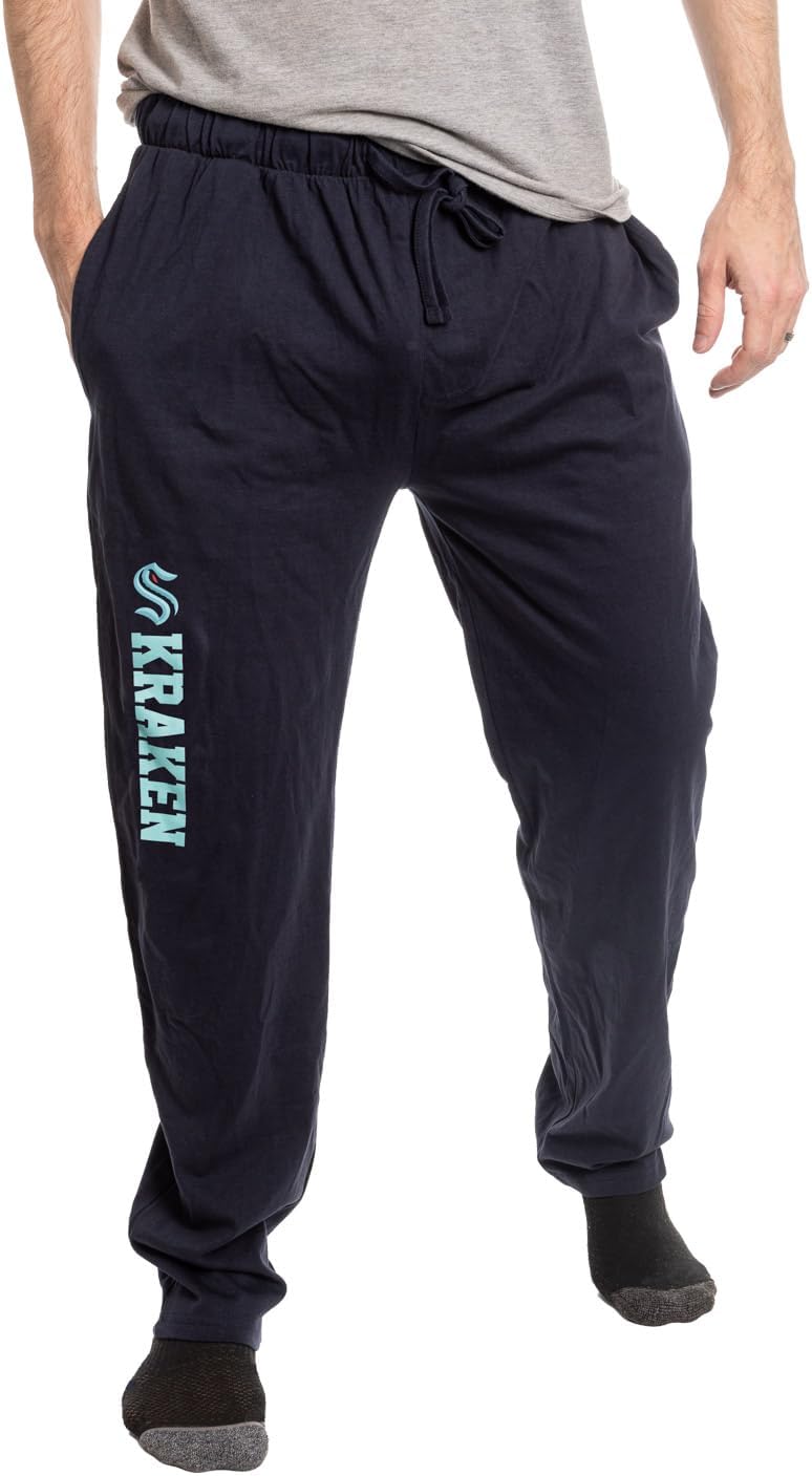 Calhoun NHL Mens Lightweight Cotton Jersey Lounge Pants Review