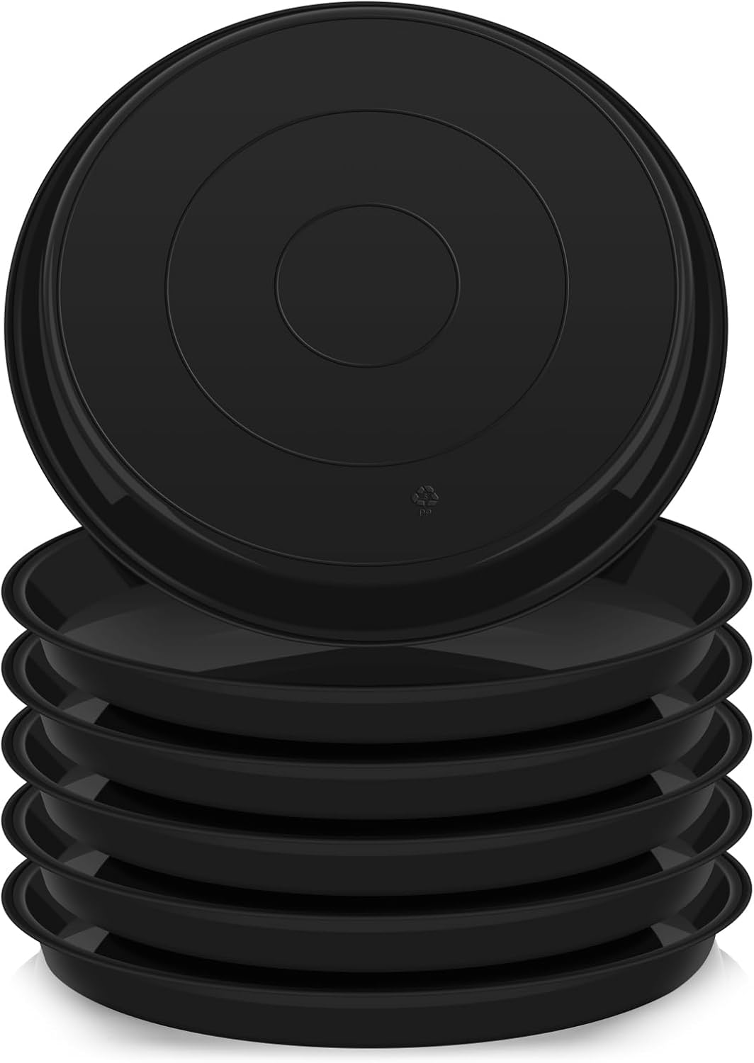 25 Inch Plant Saucer Set - Durable Trays for Indoor & Outdoor Use