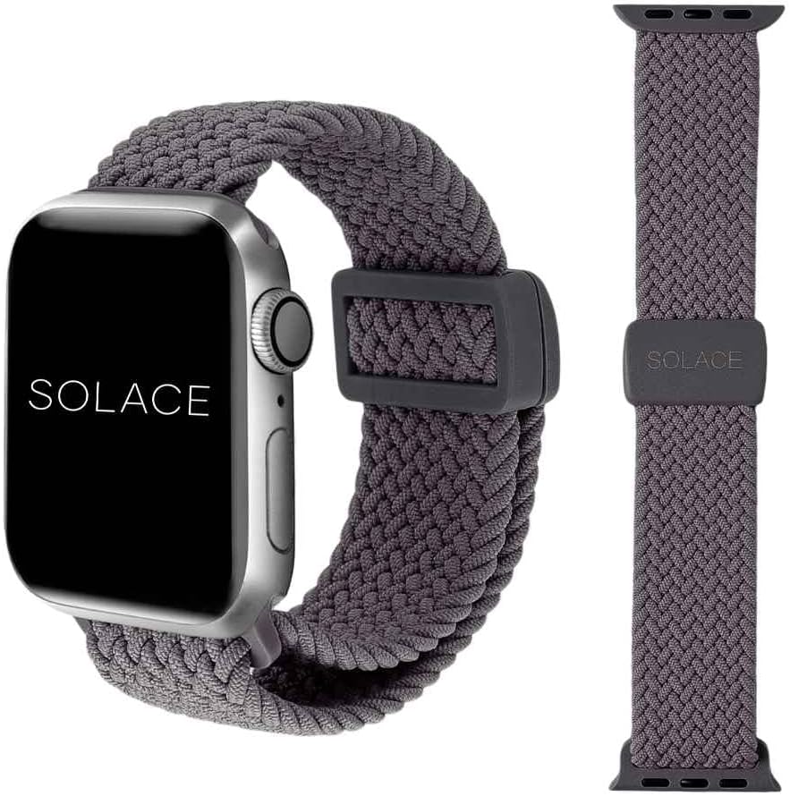 Imperium Adapt Wide Adjustable Nylon Braided Watch Band for Apple