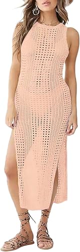 Bsubseach Crochet Cover Ups for Women - Stylish Beach Dresses