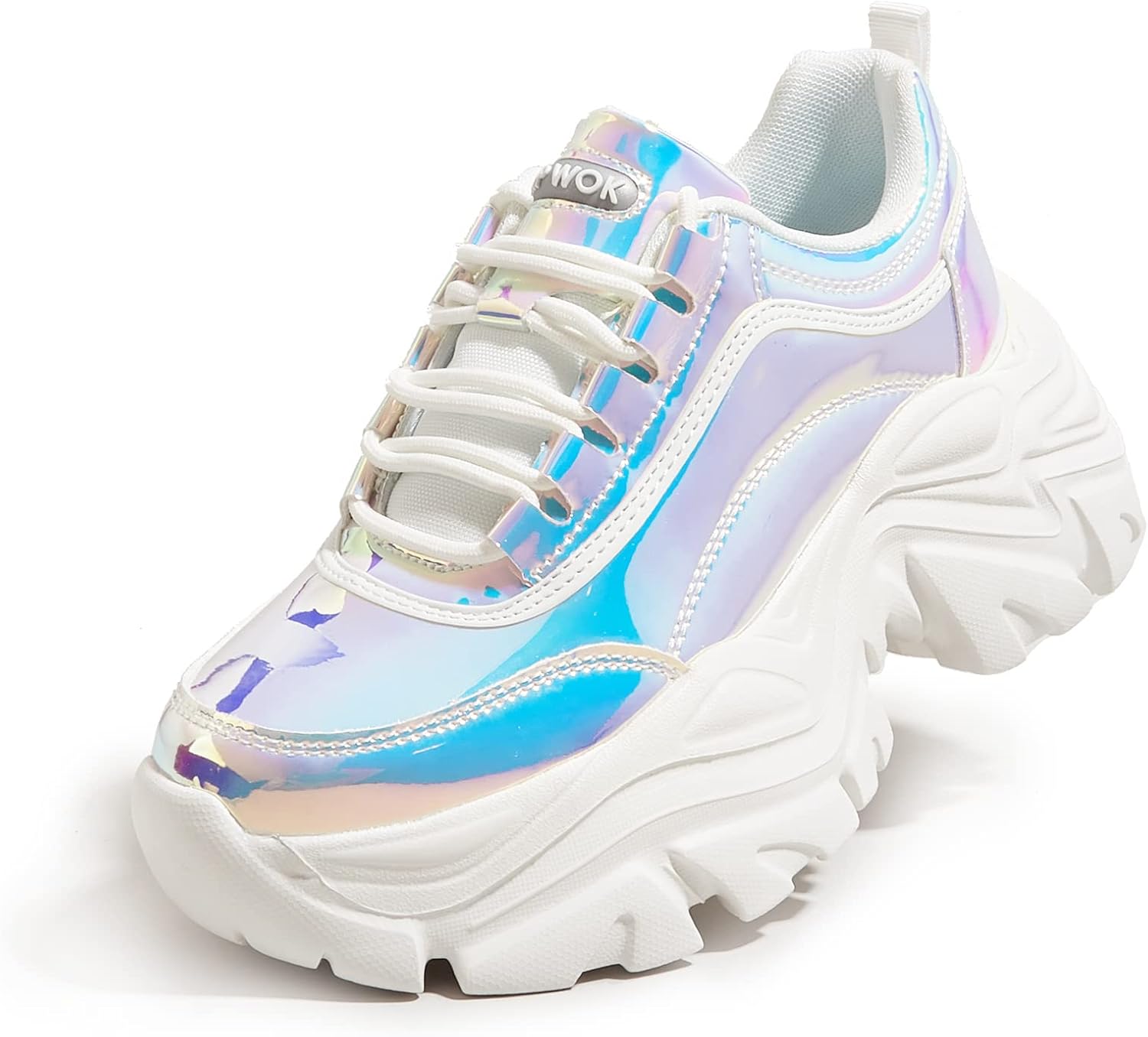 K KIP WOK Chunky Sneakers for Women - Stylish Platform Shoes