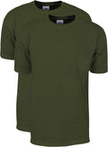 Shaka Wear Men's 2 Pack Heavyweight Cotton Crewneck Tee - Max 7 oz