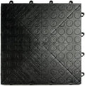 Big Floors GarageDeck Coin Pattern Black 48-Pack Tiles - Durable