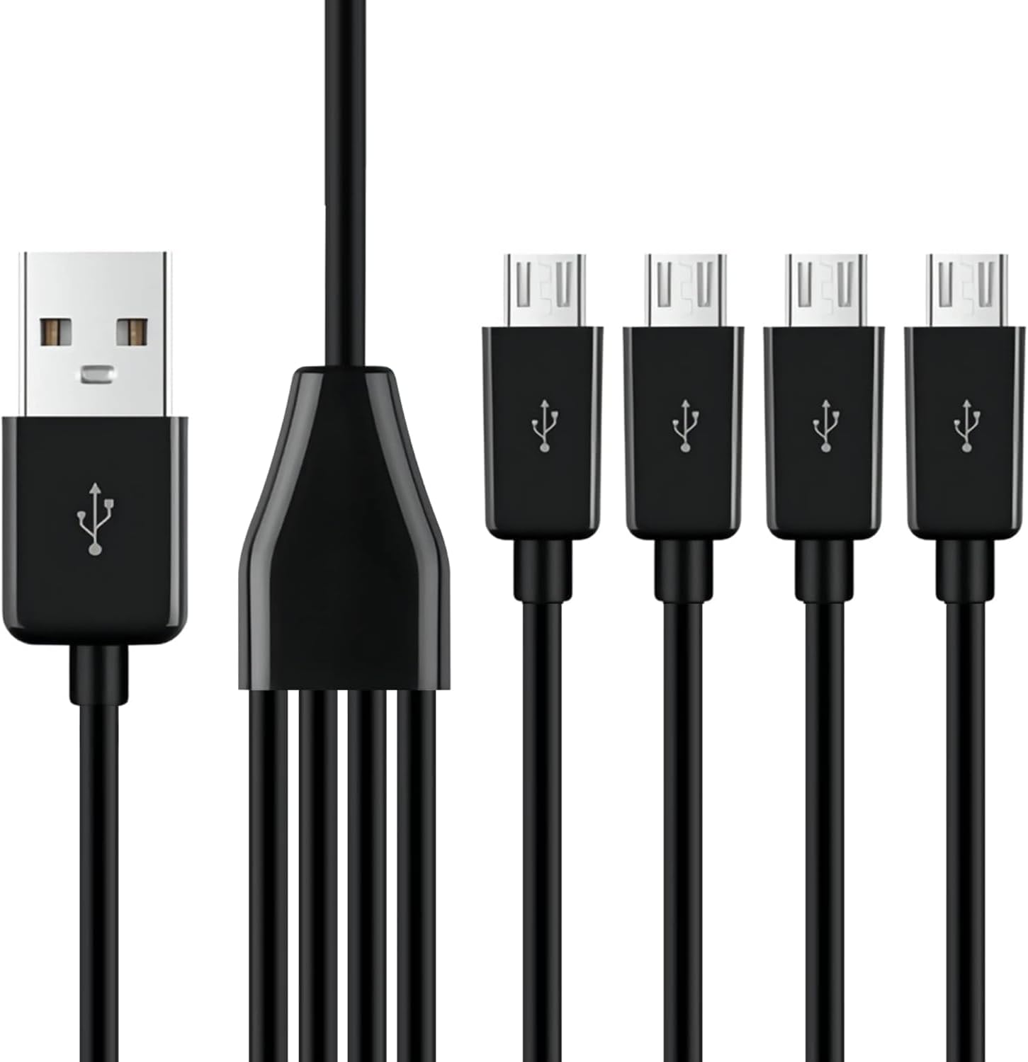 4-in-1 Micro USB Charging Cable - Fast Multi Charging Solution by Vrllinking