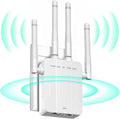 WiFi Extender Signal Booster 5G 1200Mbps Dual Band - Home Coverage