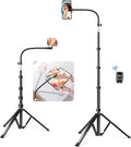 elitehood 80 Tall Phone Stand Tripod - Heavy Duty Adjustable Phone