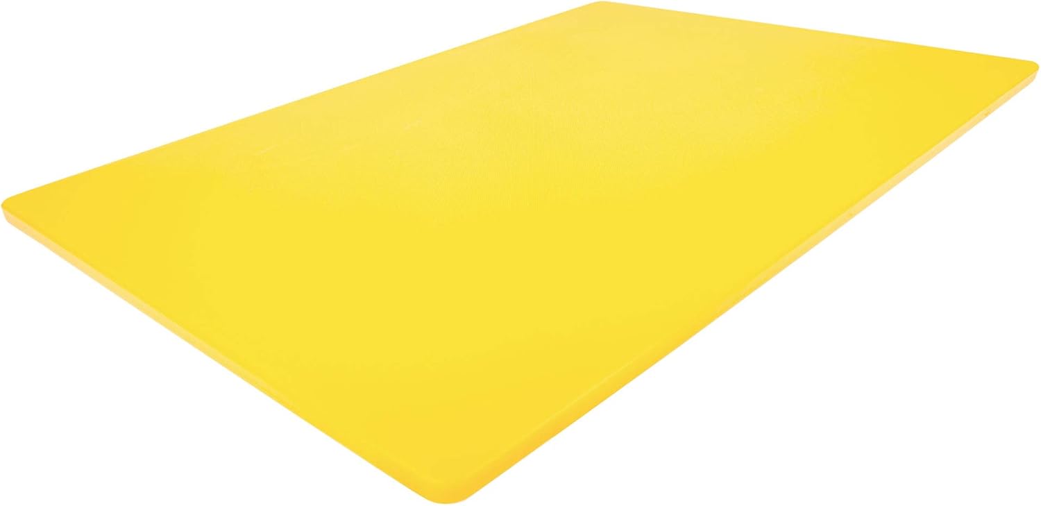 Thirteen Chefs Large Yellow Cutting Board for Poultry Use