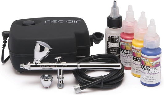 Iwata Neo Airbrush Kit: Precise Gravity-Feed Control